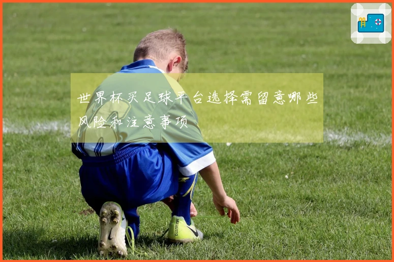 世界杯买足球平台选择需留意哪些风险和注意事项